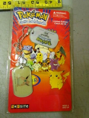 Nuevas etiquetas de perro coleccionables Pokémon selladas #40 Wigglytuff 1999 Foto 1 de 2