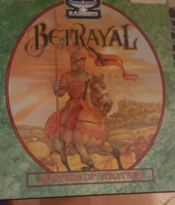 Betrayal (Rainbird 1990) IBM PC (caja, disquete, manuales) juego clásico - Imagen 1 de 6