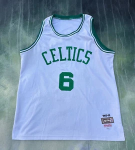 Mitchell & Ness 1962-63 NBA Boston Celtics Bill Russell Men's Jersey Size 54. - Picture 1 of 10
