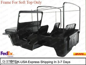 jeep willys cj2a cj3a straight top bows 1947-53 - Picture 1 of 2