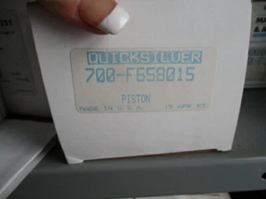 FORCE outboard STD PISTONS ( 2 ) NIB  #F658015 is Superseded to 834798 - Picture 1 of 1