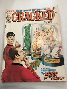 Revista Cracked #127: septiembre de 1975 en muy buen estado/buen estado 5,0; parodias de la película de Star Trek y avión - Imagen 1 de 9