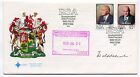 South Africa F W DE KLERK Inauguration 1989 FDC - Super Rare Signed and Stamped