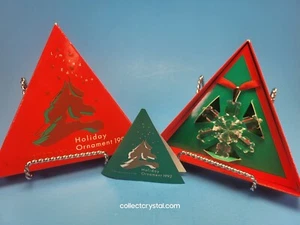 SWAROVSKI 1992 2° ANNUALE ORNAMENTO NATALIZIO VERSIONE USA SCO1992 nuovo con scatola 168690 - Foto 1 di 12