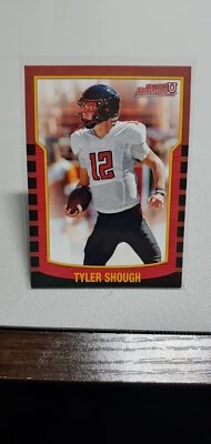 2022 Bowman University #2KB-15 Tyler Shough - Texas Tech - Image 1 of 2