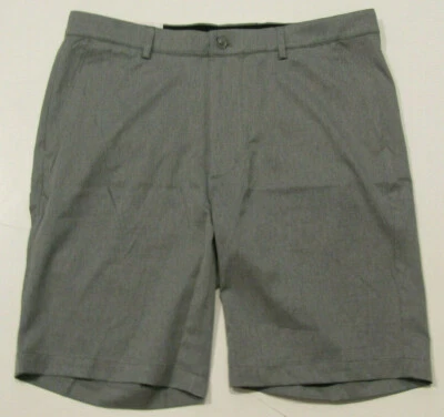 Pantalones Cortos Greg Norman Para Hombre Gris Jaspeado Ultimate Viaje Frente Plano Talla 34 Nuevos con Etiquetas Foto 1 de 3