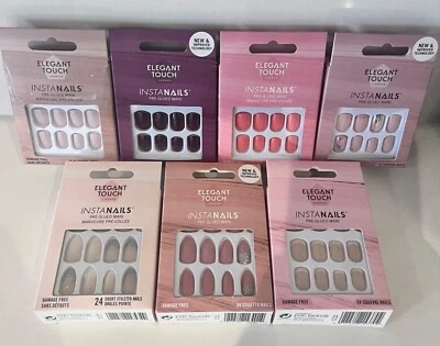 ELEGANT TOUCH INSTA-NAILS - PRE-GLUED FALSE NAILS