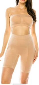 6 pack Slip Shorts Under Dresses High Waist Anti Chafing Long Boyshort Underwear - Picture 1 of 10