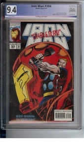 Iron Man #304 PGX 9.4 ¡Primera aparición de Hulkbuster Armor! ¡LLAVE! - Imagen 1 de 2