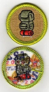 Backpacking Merit Badge, Type K, "BSA 2010" Back (2010-12), Mint! - Imagen 1 de 1