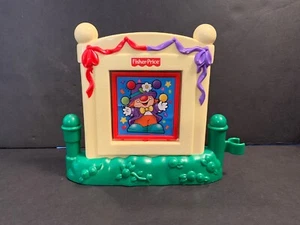 Little People Musical Birthday Party Backdrop Fence Clown Pin The Tail On Donkey - Picture 1 of 10