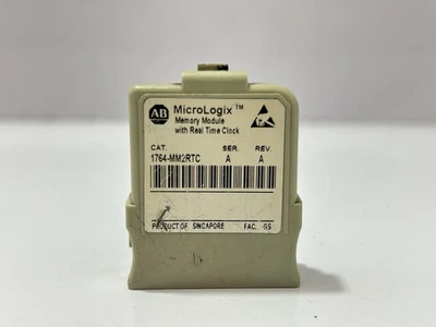 ALLEN BRADLEY 1764-MM2RTC SER-A MEMORY MODULE 16 KB MEMORY SPACE - Image 1 of 4