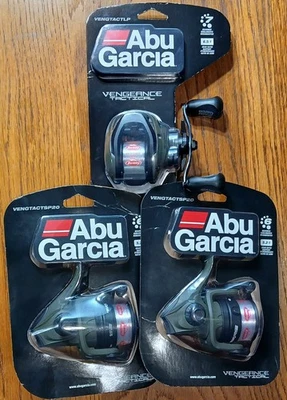 Abu Garcia Vengeance VENGTACTSP20 VENGTACTLP Fishing Reel Lot - Image 1 of 2