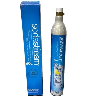 SodaStream 60L Carbonating  CO2 Cylinder New In Box - Image 1 of 4