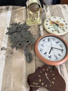 Job Lot Bundle Clocks Spares Repair Cuckoo Birds Australia - Picture 1 of 11