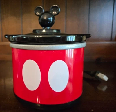 Disney Mickey Mouse .65 Quart Mini Crock Pot with Removable Stoneware  - Image 1 of 4