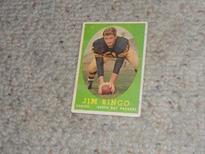 1958 JIM RINGO Topps Football Card #103 - Green Bay Packers!!! - Picture 1 of 2