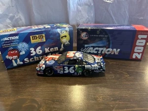 2001 Ken Schrader #36 M&M’s 4th Of July Pontiac 1:24 - Picture 1 of 7