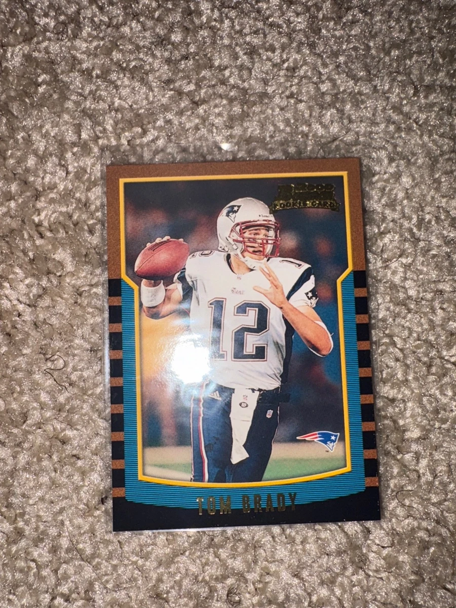 Tom Brady New England Patriots Bowman Rookie Football Trading