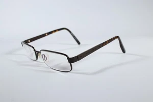 Tommy Hilfiger Brille TH46 Herren Braun Vollrand Metall Eyewear Brille Brillengestell - Bild 1 von 4