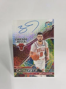 2019-20 Panini Spectra Catalizzatori Zach Lavine su Card Auto /25 - Foto 1 di 2