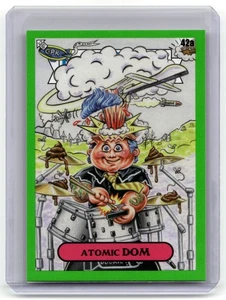 2024 Topps Garbage Pail Kids: Green Day #42a Atomic Dom Booger Green - Bild 1 von 2