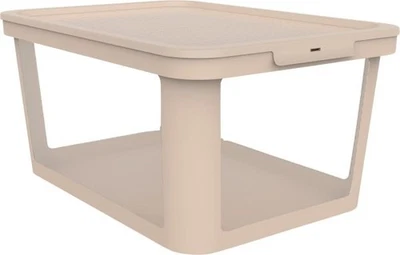 Rotho Aufbewahrungsbox mit Deckel 45 L Albris meadow rosa  Aufbewahrungsbox - Bild 1 von 3