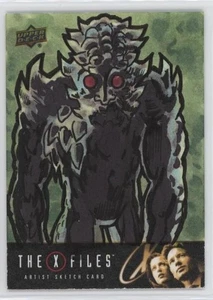 X-Files: Government Conspiracies  Sketch Card Marcus Newsome Were-Monster 1/1 - Picture 1 of 2