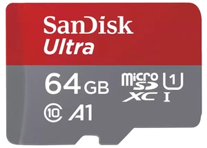 SanDisk Ultra 64GB Class 10 MicroSDXC Memory Card (SDSQUNC-064G-GN6MA) - Picture 1 of 1