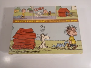 Juego de caja de 2 volúmenes Peanuts Every Sunday The 1950s de Charles M Schultz nuevo sellado - Imagen 1 de 10