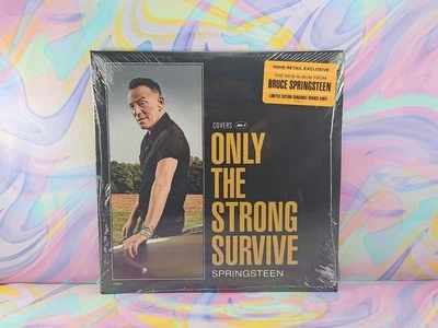 Bruce Springsteen - Only The Strong Survive Covers (Record) New Orange 2xLP - Image 1 of 4