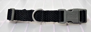 Boots & Barkley Dog Size Medium Adjustable Black & Gray Collar up to 50 LB NWOT - Picture 1 of 4
