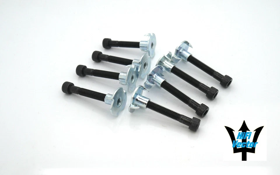 HIFI VECTOR car audio subwoofer box Mounting Hardware screws Bolts 10-32 8-32 3-Prong Nuts