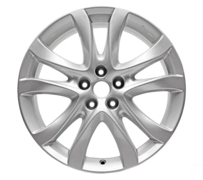 19" Mazda 6 Wheel Rim 2014-2017 Factory OEM Silver 64958 ALY64958U20.LS05 - Image 1 of 3