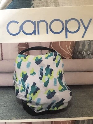 Cubierta de 5 piezas Canopy Couture para asiento de coche de bebé elástico Dylan conjunto de caboodle entero nueva Foto 1 de 4