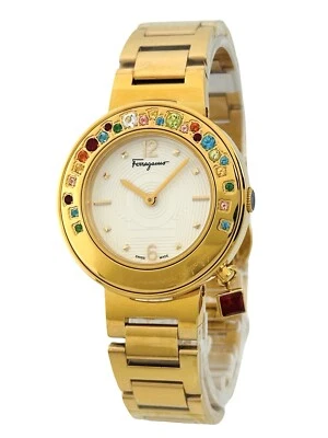 Reloj para mujer Salvatore Ferragamo FF5020013 Gancino topacio chapado brillante Foto 1 de 4
