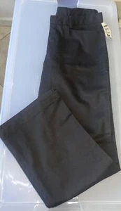 Becky Thatcher Girls Black Uniform Pants Size 13 Juniors Soil Release NWT - Picture 1 of 5