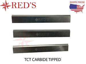 6-1/16 X 5/8 X 1/8 TCT CARBURO CEPILLADORA ENSAMBLADORA CUCHILLAS MÉTRICAS 154X16X3mm - Imagen 1 de 2