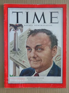 TIME magazine October 13 1952 Senator JOHN WILLIAMS-Car ads-COMMUNISM Eisenhower - Picture 1 of 6