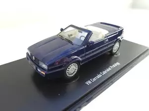 Volkswagen VW Corrado Cabrio Model Car Prototype 1:43 Autocult 333 St. New - Picture 1 of 5