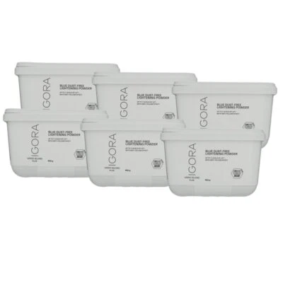 Schwarzkopf Igora Vario Blond Plus Blondierung 6 x 450 g Blondierpulver Set