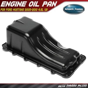 New Engine Oil Pan Sump w/ 17-Hole for Ford Mustang 2005-2010 4.6L V8 7R3Z6675AA - Picture 1 of 11