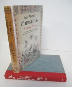 ALL ABOUT CHRISTMAS by Maymie R. Krythe, 1954, 1st Ed. in DJ - Picture 1 of 6