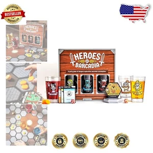 Complete Dungeon Adventure Board Game with Drinking Mechanics for 2-6 Players - Picture 1 of 9
