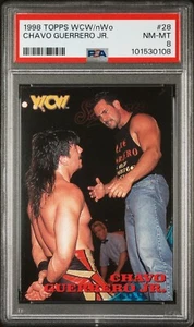 1998 Topps WCW/nWo 28 Chavo Guerrero RC PSA 8 5228 - Picture 1 of 1