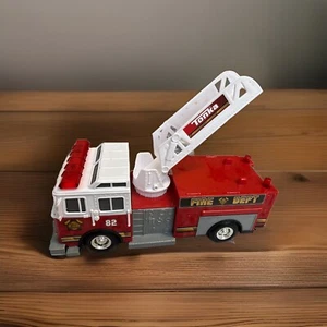 Tonka Fire Truck Toy 2011 Plastic Red Light Up Sounds Hasbro Tested W/Batteries - Picture 1 of 2