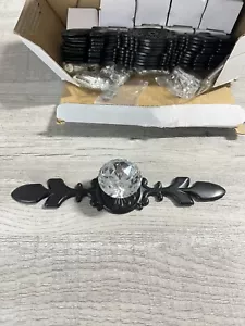 10 Pcs 6.7" Drawer Dresser Knobs Pull Handles Crystal Glass NEW free shipping - Picture 1 of 3