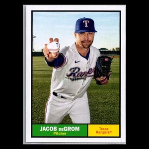2024 Topps Archives - #24 Jacob deGrom - Texas Rangers - Picture 1 of 2