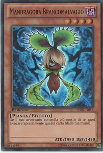 YU GI OH MANDRAGORA BRANCOMALVAGIO • HA07 • SUPER RARA - Picture 1 of 1