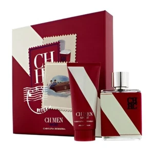 Carolina Herrera Ch Men Sport Eau De Toilette Spray 100ml Set 2 Parti - Picture 1 of 3